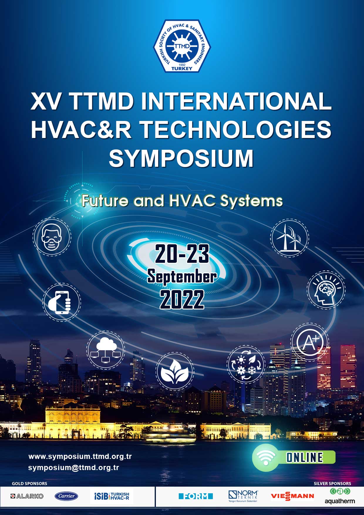 TTMD XV International HVACR Technologies Symposium Header